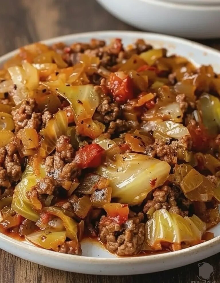 Ground Beef and Chopped Cabbage: The Best Low-Carb Skillet Dinner Recipe