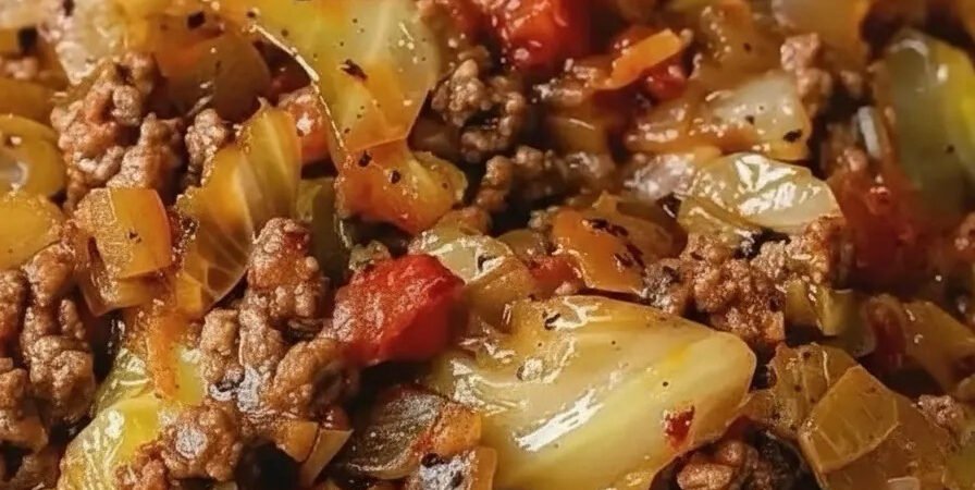 Ground Beef and Chopped Cabbage: The Best Low-Carb Skillet Dinner Recipe