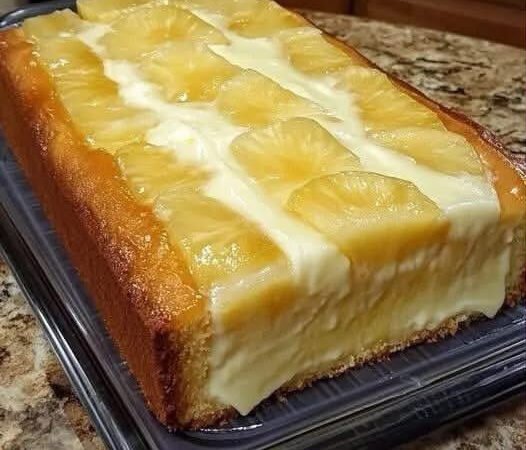 Pineapple Cream Cheese Pound Cake – The Ultimate Moist and Buttery Tropical Dessert