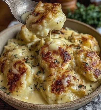 Creamy Garlic Parmesan Chicken Meatballs: The Ultimate Comfort Food Dinner