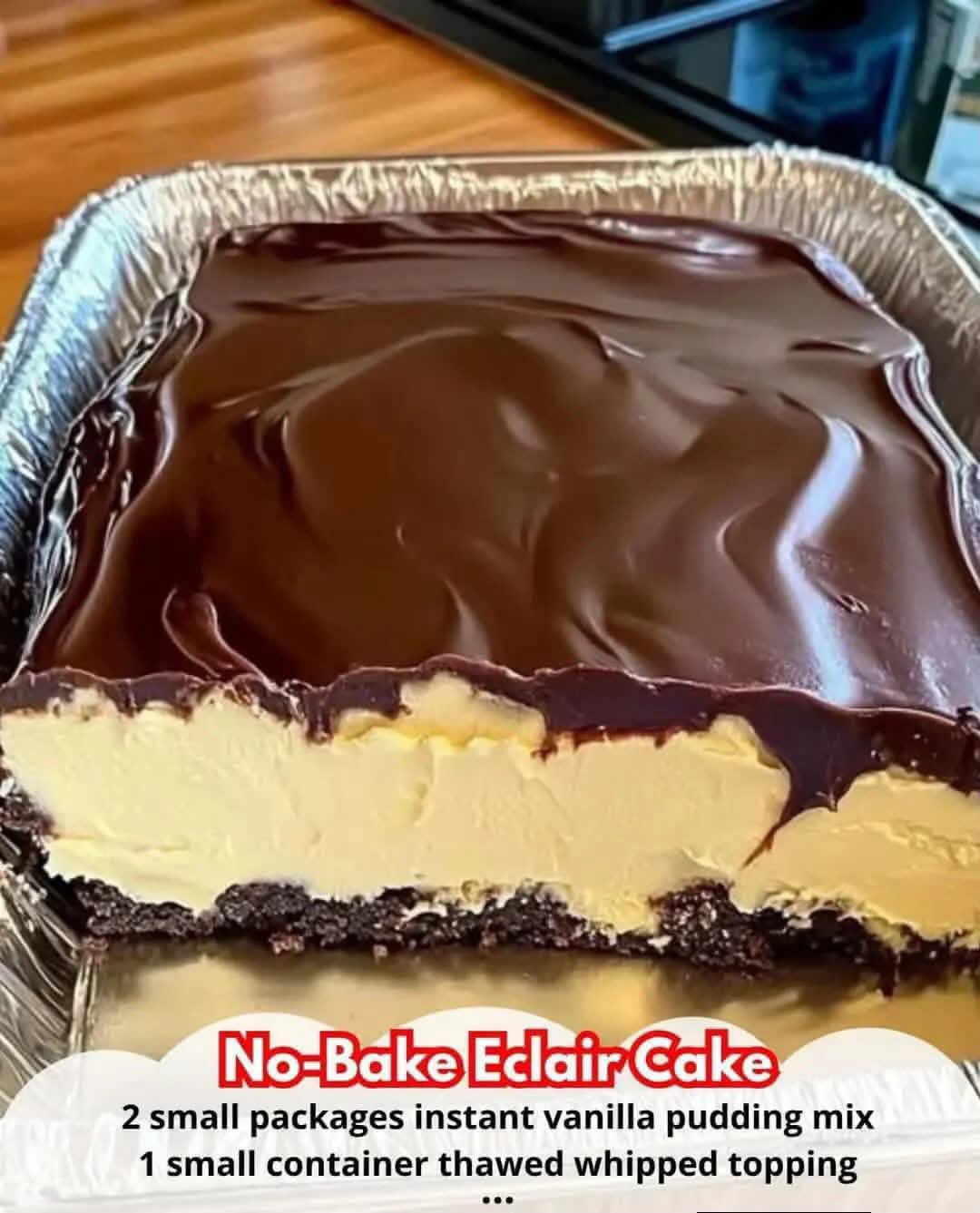 No-Bake Chocolate Éclair Cake Recipe: The Easiest Make-Ahead Dessert You’ll Ever Make