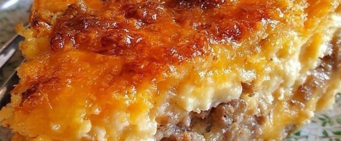 Cheesy Sausage Meat Pie: The Ultimate Easy Comfort Food Dinner