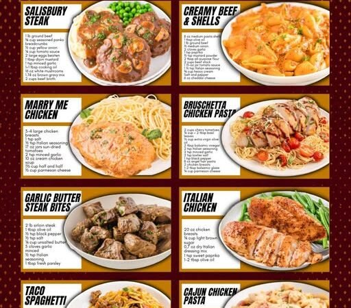 Weeknight dinner, sorted! 8 quick and easy recipes ready in 30 minutes or less — no takeout needed. Which one’s on your menu tonight?!