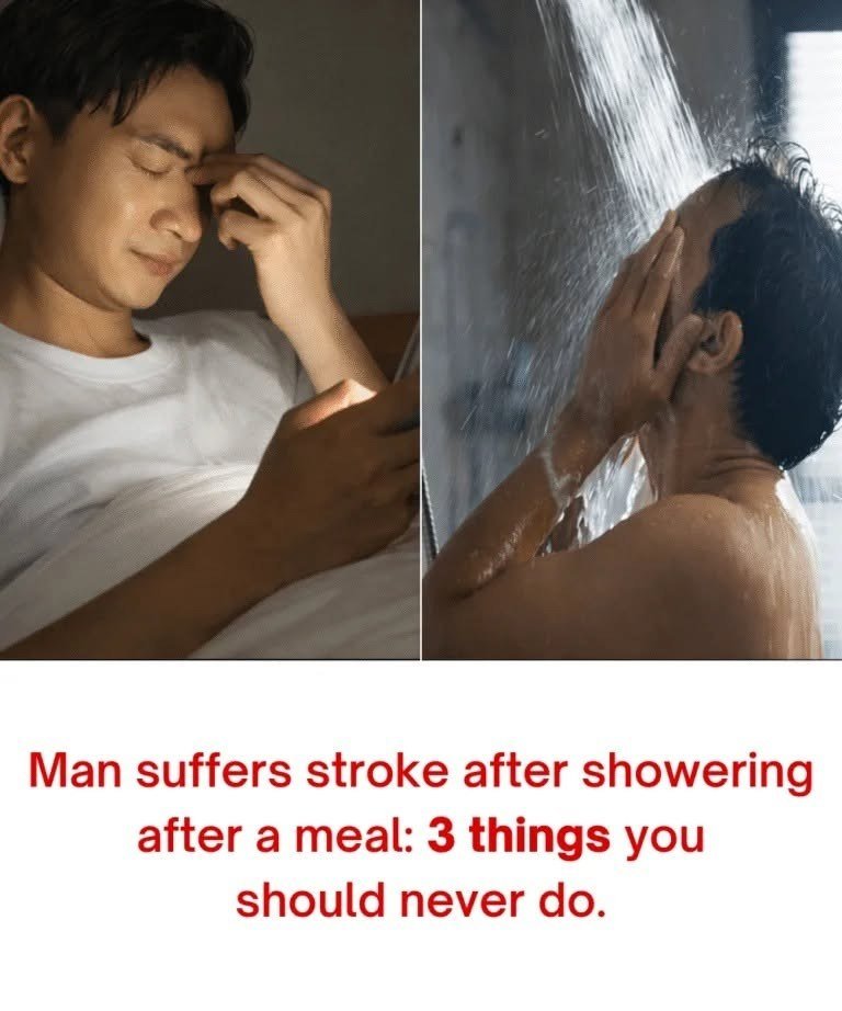 Do You Shower Right After Eating? This 3 Common Habit May Put Your Health at Risk
