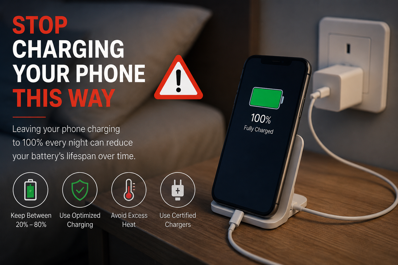 Stop Charging Your Phone This Way