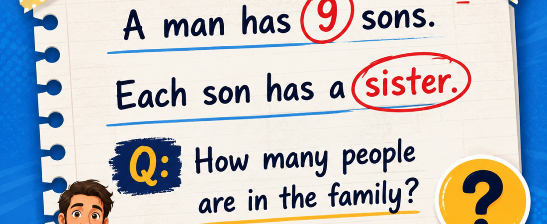 How Many People Are in the Family? Only Clever Minds Can Solve This