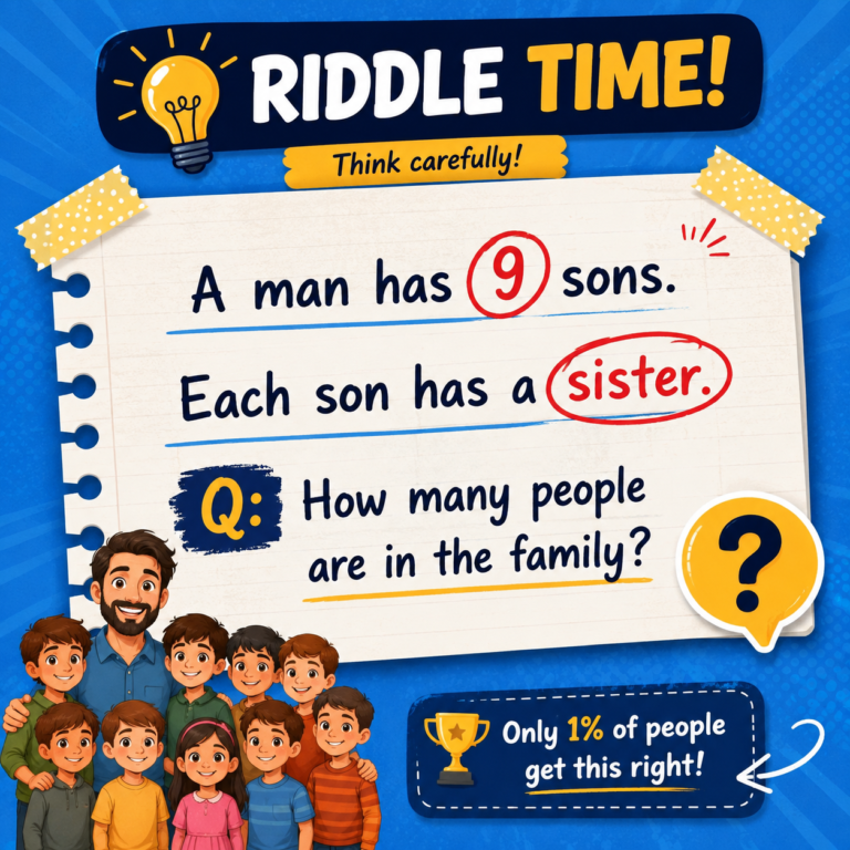 How Many People Are in the Family? Only Clever Minds Can Solve This
