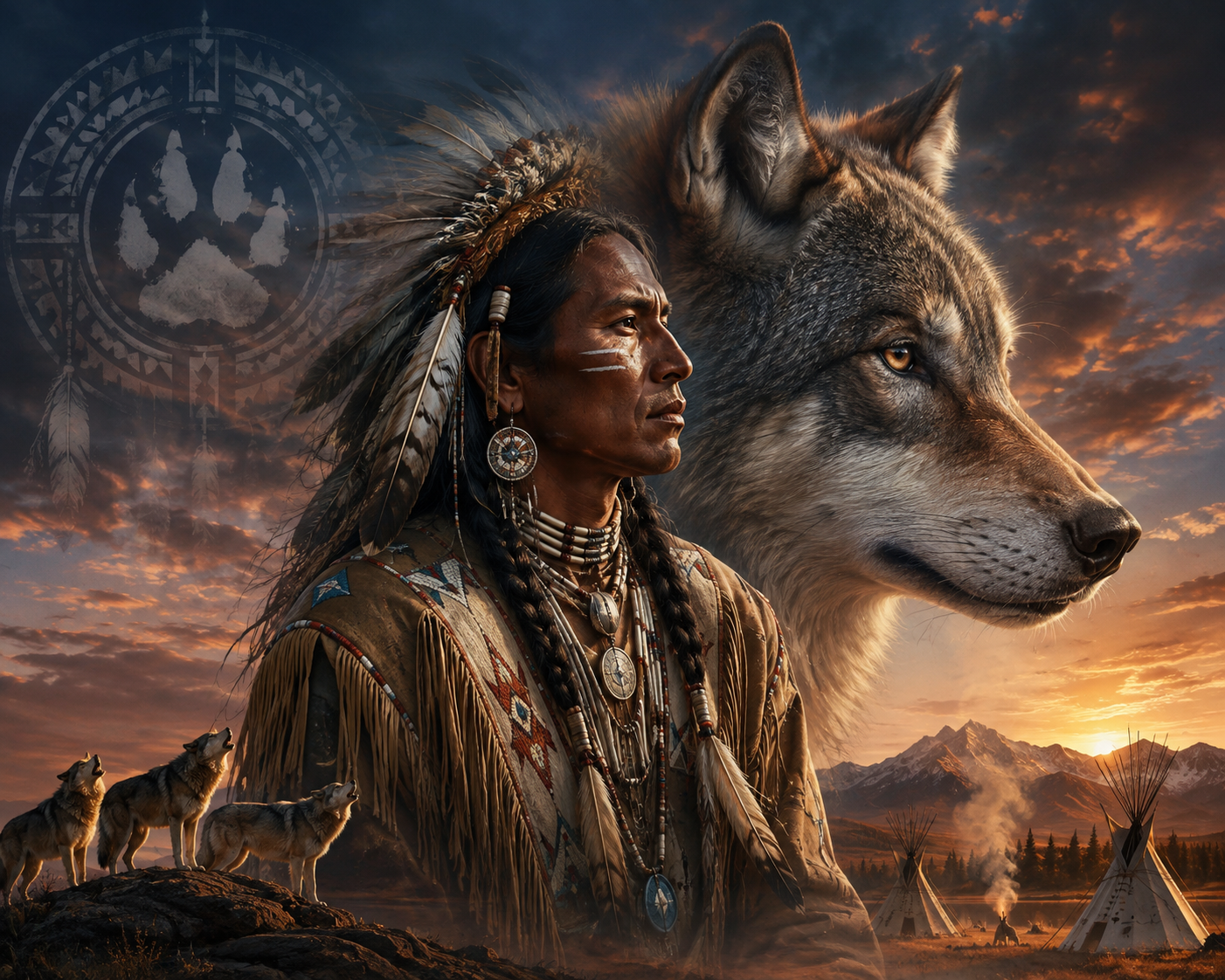 Wolves and Native Americans: A Sacred Bond Through Time