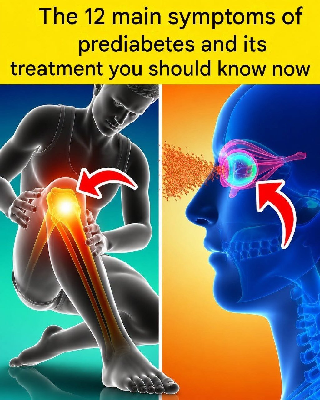 The 12 main symptoms of prediabetes and its treatment you need to know now