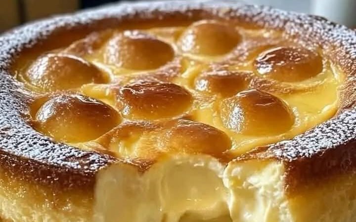 CREAMY Cake with 3 Yogurts and 2 Eggs