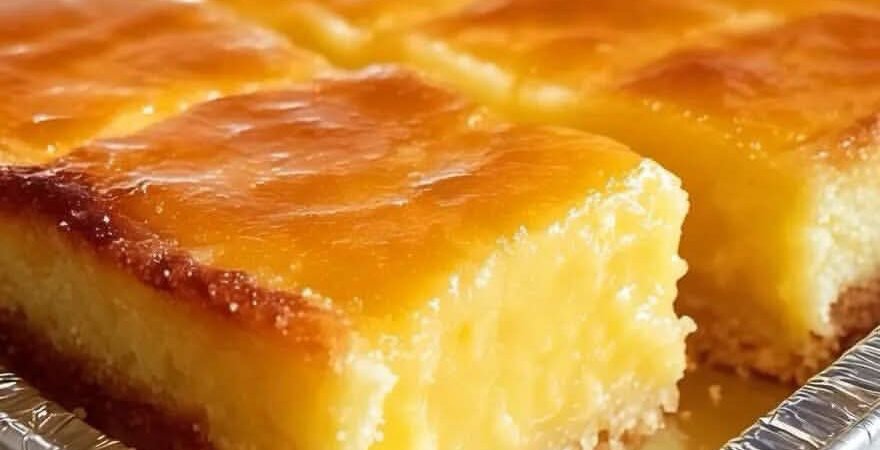 TWO-INGREDIENT LEMON BARS