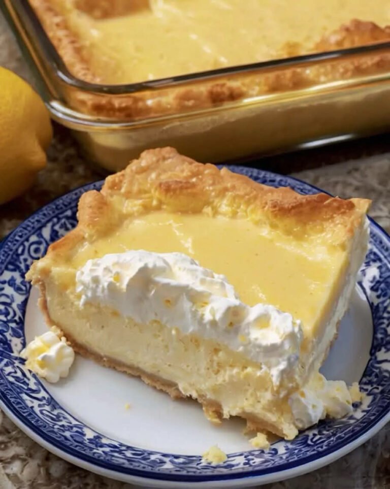 BEST 4-Ingredient Lemon Cream Cheese Dump Cake Recipe