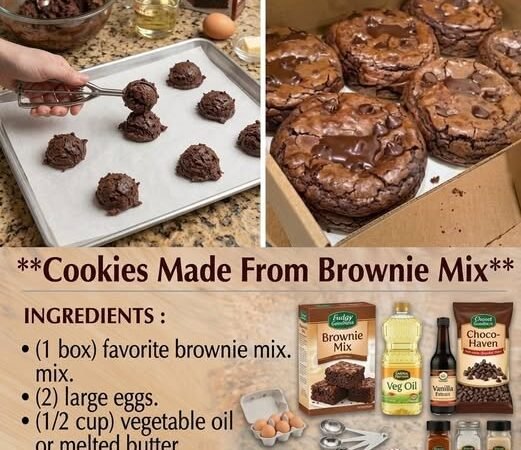 Cookies Made From Brownie Mix