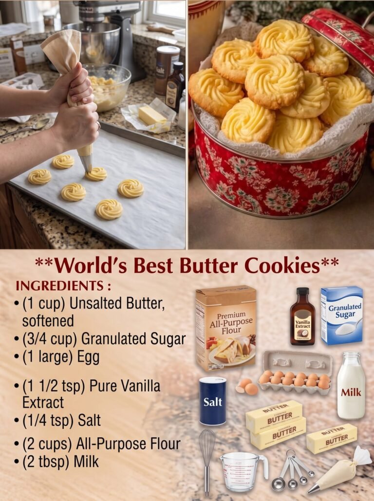 World’s Best Butter Cookies