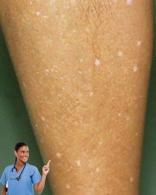 White spots on the skin: Which vitamin deficiencies could be the cause?