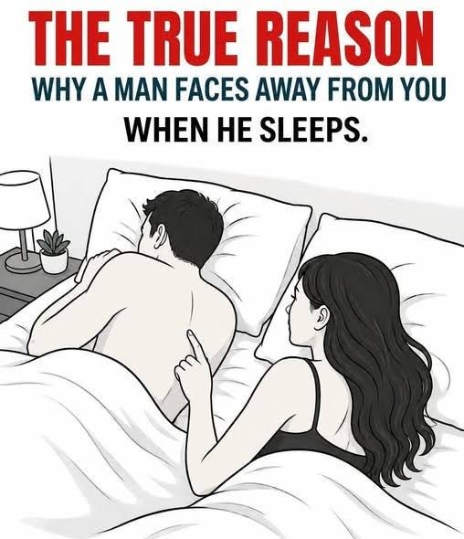 If your partner turns their back on you while sleeping, it means… See more