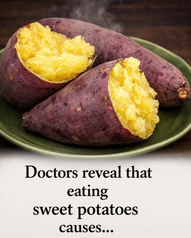 Doctors reveal that eating sweet potatoes causes… 
