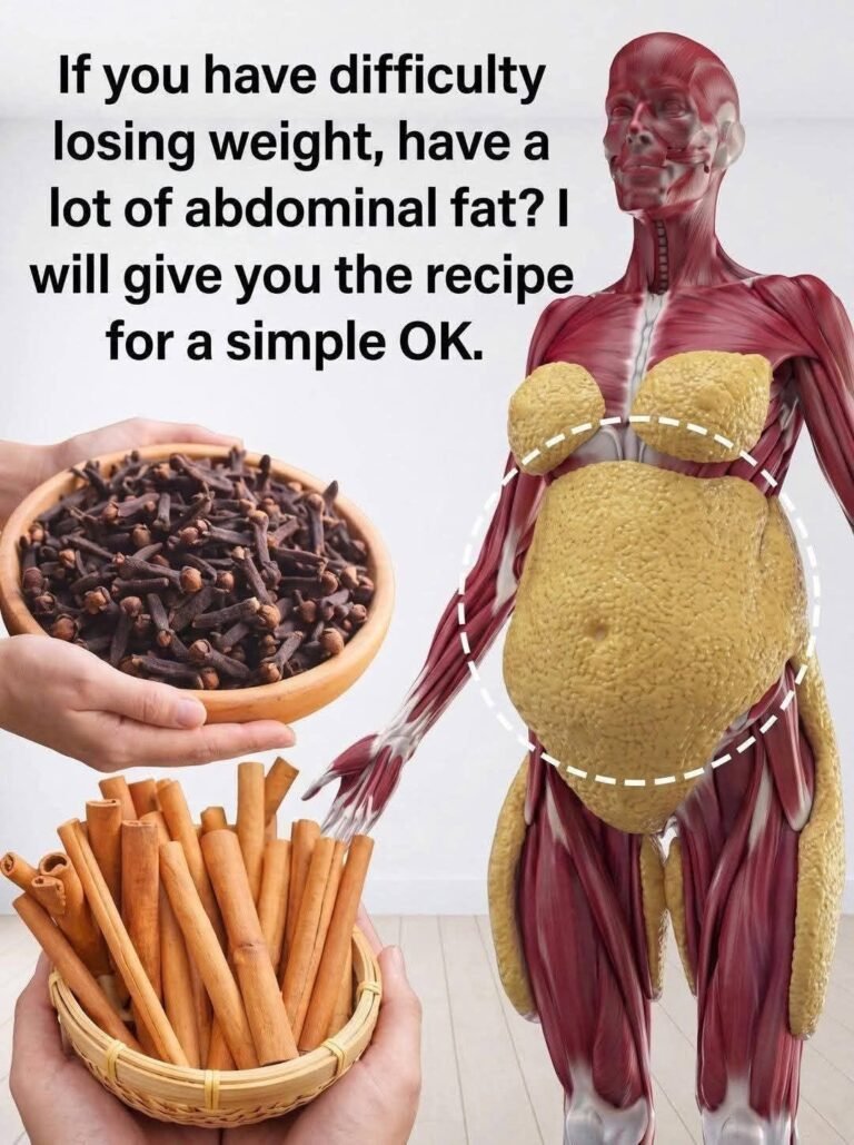 If you have difficulty losing weight, or have a lot of belly fat, I’m going to give you the recipe for a simple OK.