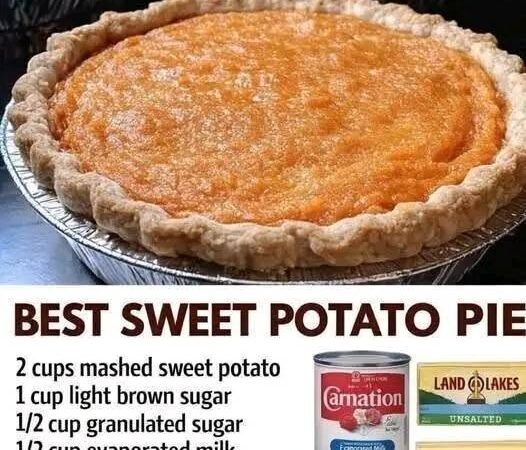 **BEST SWEET POTATO PIE**