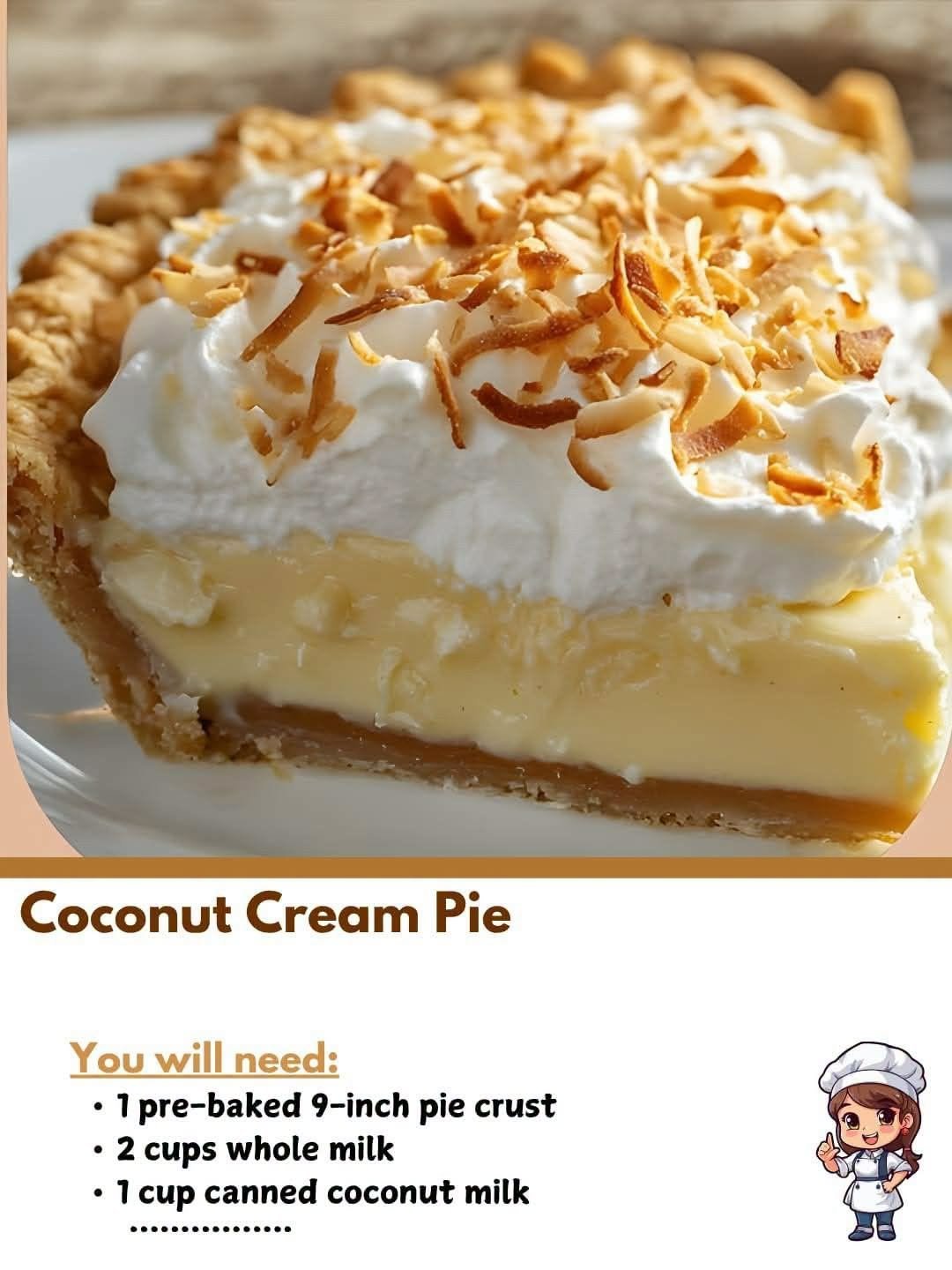 Coconut Cream Pie