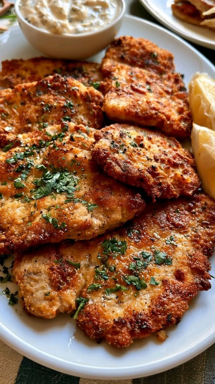 Crispy Ranch Chicken Cutlets