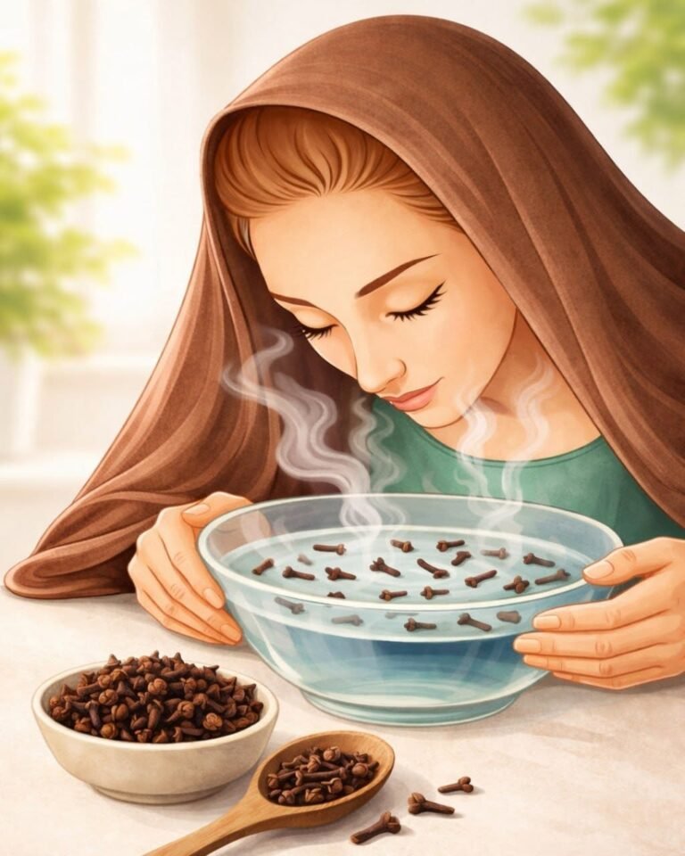 Everyone should know that clove steam has the power to…