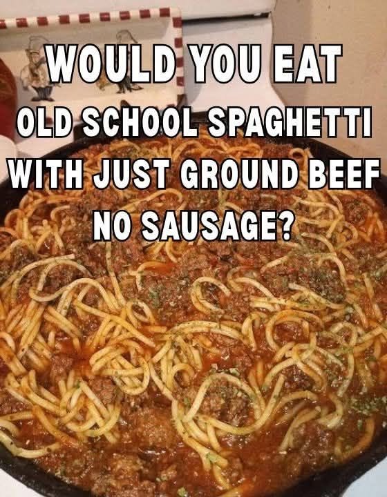 Okay, spaghetti lovers… settle this one!