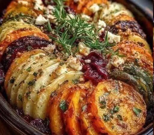 Rustic Vegetable Tian (Oven-Baked Veggie Gratin)
