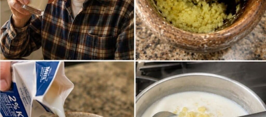 Garlic and milk… an unexpected combination that’s getting people curious.