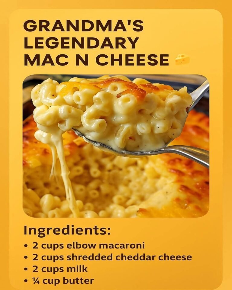 My GrandMom Made this « Old Fashion Mac And Cheese »…Be kind To Her