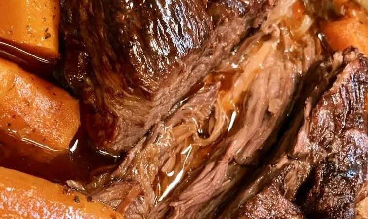 Slow Cooker Mississippi Pot Roast