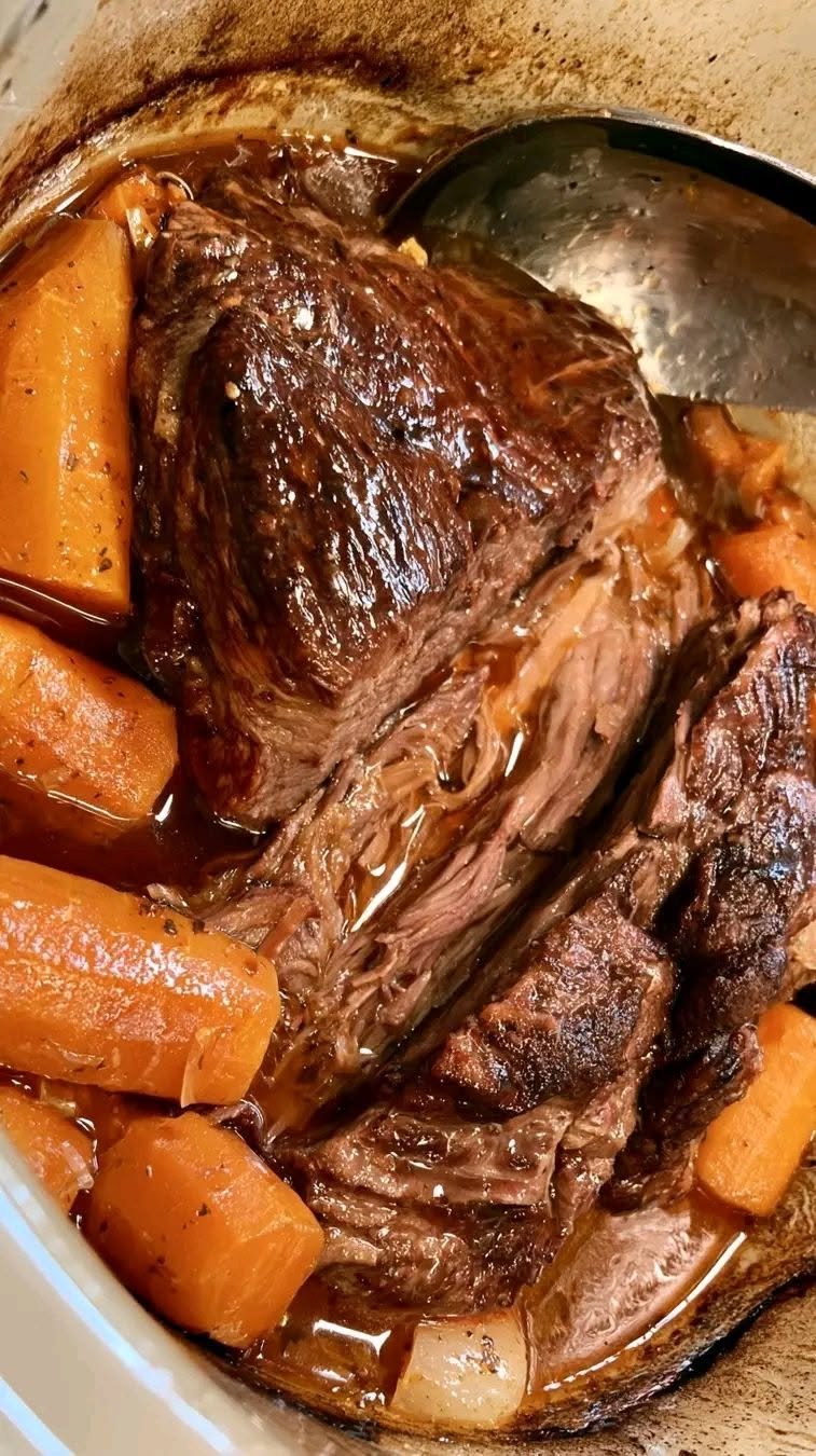 Slow Cooker Mississippi Pot Roast