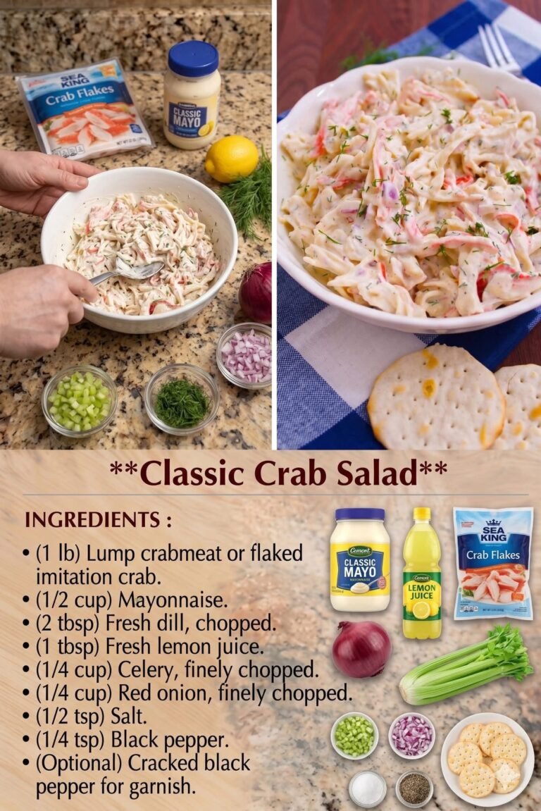 Crab Salad Recipe – Don’t lose This Recipe