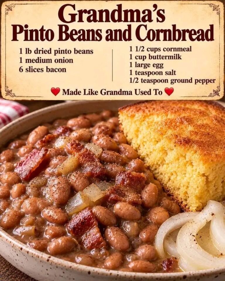 We didn’t call it comfort food… we just called it supper. Beans and hot cornbread could feed the whole table