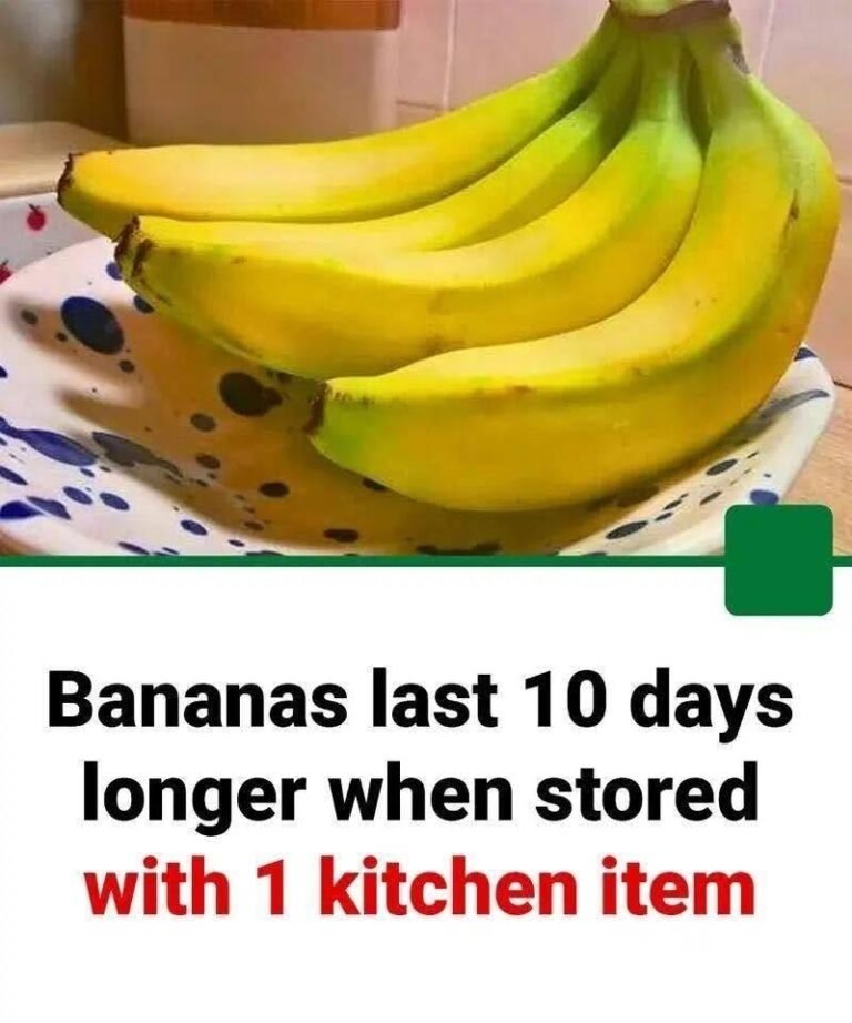 Bananas Last 10 Days Longer When Stored with One Kitchen Item Instead of in a Fruit Bowl