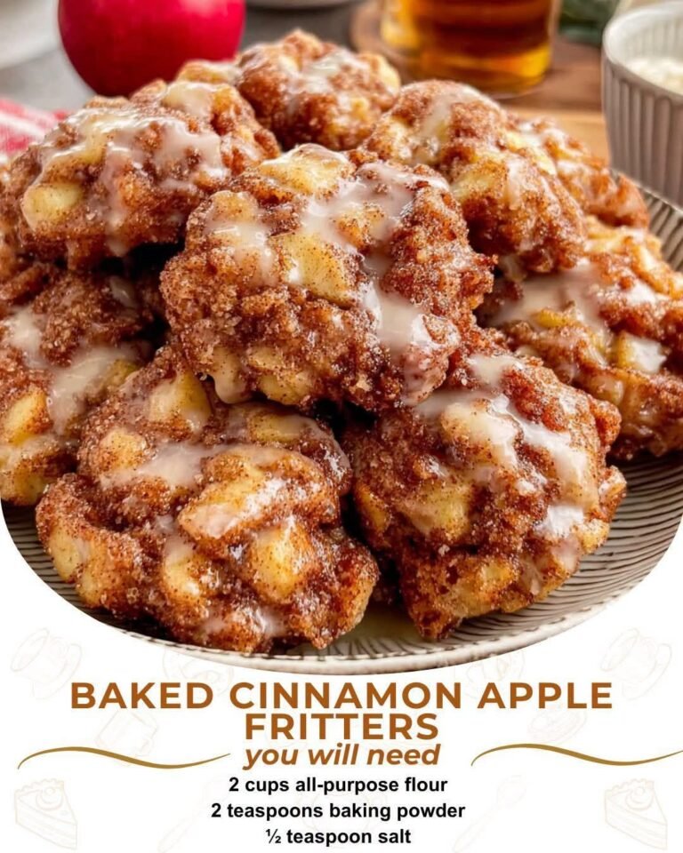 Dolly Parton’s Baked Cinnamon Apple Fritters